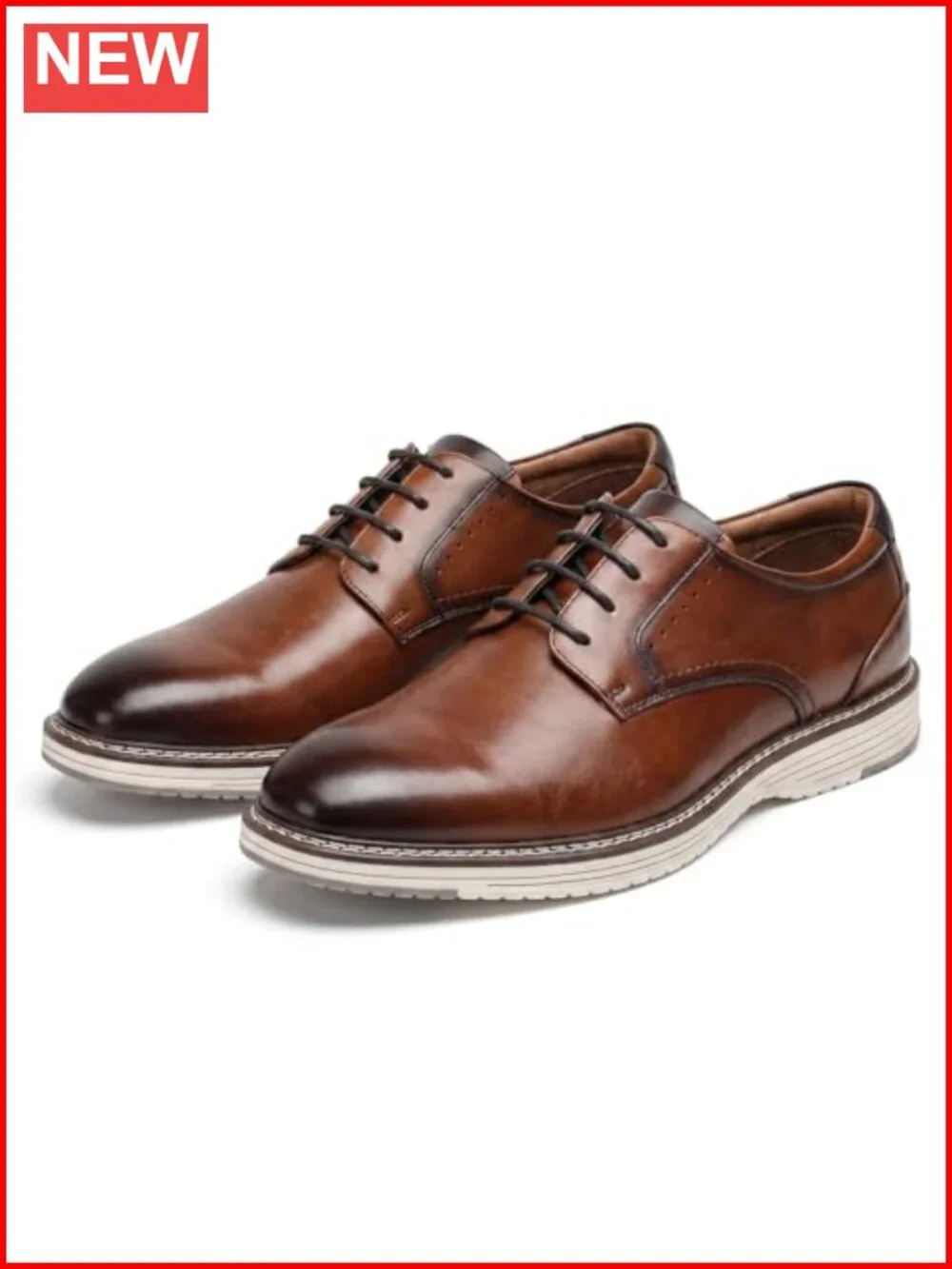 Men's Hybrid Oxford Dress Sneakers Lightweight Comfort Business Walking Shoes